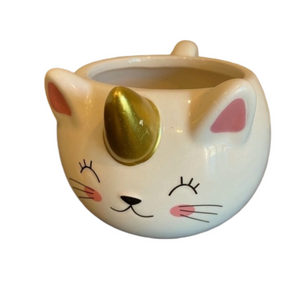 Pawsitive catitude CATICORN coffee mug
